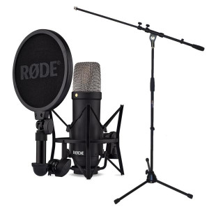 Rode NT1 Signature Black Mikrofon mit Stativ
