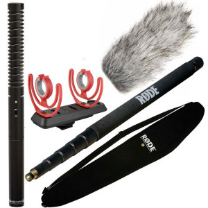 Rode NTG-2 mit Deadcat mit SM3-R mit Boompole 3m und Bag