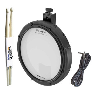 Roland PDX-12 V-Pad 12 Zoll mit Schlagzeugstöcken
