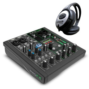 Mackie Mischpult ProFX6v3+ Analogmixer mit Kopfhörer