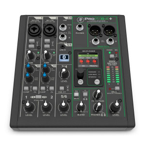 Mackie Mischpult ProFX6v3+ 6-kanaliger Analogmixer