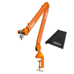 Rode Mikrofonarm PSA1+ Plus Orange mit Mikrofasertuch