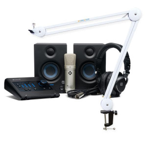 Presonus Recording-Set Quantum ES Ultimate Bundle mit Gelenkarm Weiss