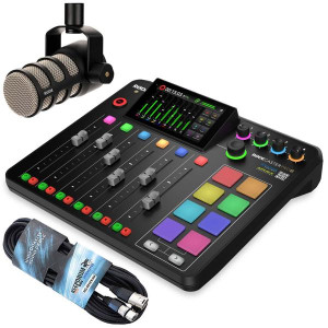 Rode Rodecaster Pro II Station mit Podmic mit Kabel