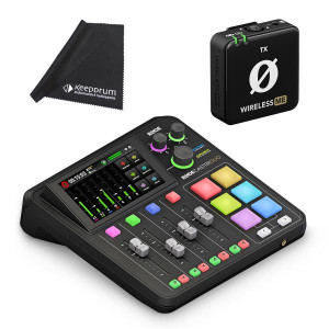 Rode Rodecaster Duo Station mit WIME-TX Mikrofon