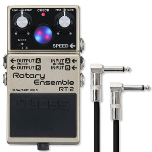 Boss Effektgerät RT-2 Rotary Ensemble mit Patchkabel