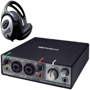 Roland Rubix22 USB Audio-Interface mit Kopfhörer