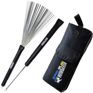 keepdrum Switch Brushes Besen SV506 mit StickBag Tasche SB-01