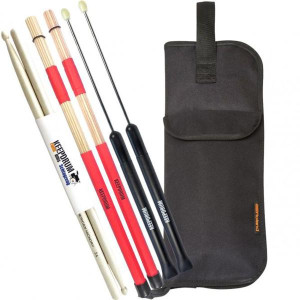 Roland Stickbag SB-B10 mit Switchbrush, Rods, Schlagzeugstöcken
