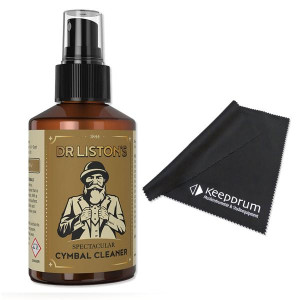 Dr Listons Beckenreiniger Spectacular Cymbal Cleaner mit Tuch