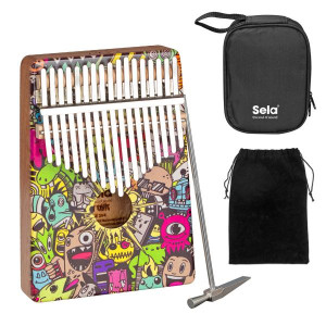 Sela SE 254 Kalimba Mahagoni 17 Little Monster
