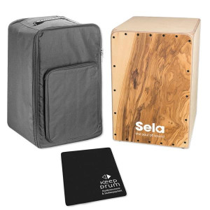 Sela Cajon SE-MC1 Maestro Olea mit Tasche und Sitzpad