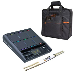 Roland SPD-SX PRO Sampling Pad mit Tasche mit Sticks