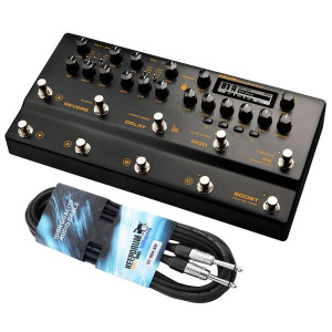 Nux Trident Multi-Effektgerät mit Klinkenkabel