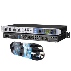 RME UFX III USB MADI Audio-Interface mit XLR-Kabel