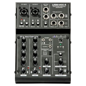 Art USBMix4 USB-Mischpult 4 Kanal Mixer