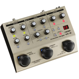 Boss Effektgerät VE-8 Acoustic-Singer für Gesang und Gitarre