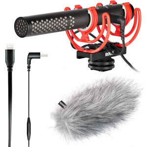 Rode Videomic NTG Mikrofon mit SC15 und Windschutz