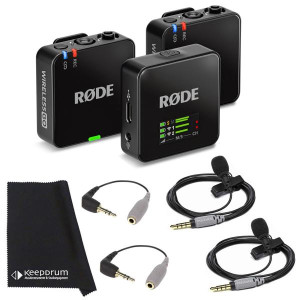 Rode Wireless GO Gen 3 mit 2x Smartlav und 2x SC3