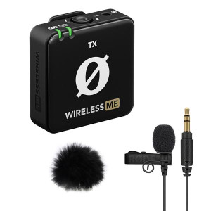 Rode Wireless ME TX Modul mit Lavalier GO und Windschutz