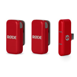 Rode Wireless Micro Drahtloses Mikrofon-System USB-C Rot