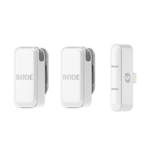 Rode Wireless Micro Drahtloses Mikrofon-System Lightning Weiss
