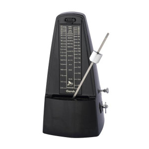 Cherub Metronom WSM-330 Hochglanz Schwarz mit Glocke