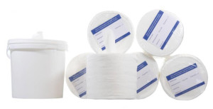 Dry-Wipes "Profi40" 6+1, Set inkl. Eimer/1.650 Blatt