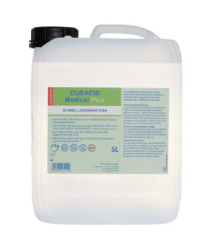 CURACID MEDICAL PLUS, Flächendesinfektion, alkoholfrei, gegen behüllte und un...