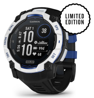 Garmin Instinct 3 50mm Solar Whitestone with Black Limited Edition 010-02935-03 1x Kirk, 1x Pink, 1xSin