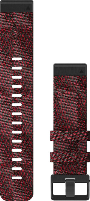 Garmin Quickfit 22mm punainen nailonranneke 010-12863-06