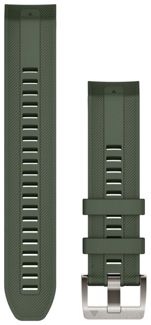 Garmin MARQ Quickfit 22 mm vihreä silikoniranneke 010-13225-01