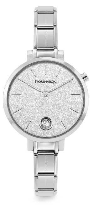 Nomination PARIS rannekello zircon Glitter hopea 076033/023