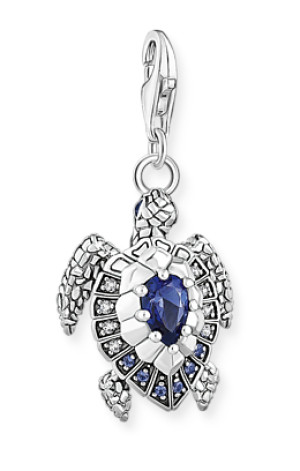 Thomas Sabo Charm Club turtle with blue stones hela 1897-667-1