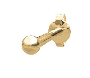 Nordahl Jewellery PIERCE52 bead 2mm korvakoru 314 200 5