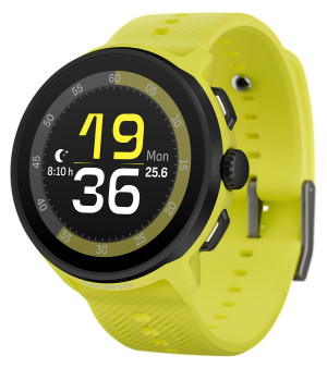 Suunto Run Lime silikonirannekkeella 1x Kirk, 1x Pink, 1xSin