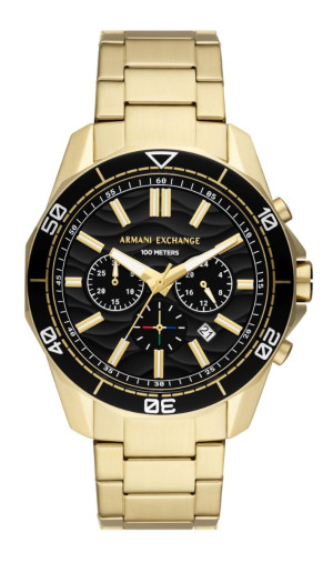 Giorgio Armani Exchange Spencer Chronograph gold black AX1958