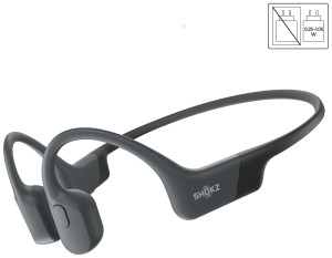 SHOKZ OpenRun USB-C Black luujohdekuulokkeet