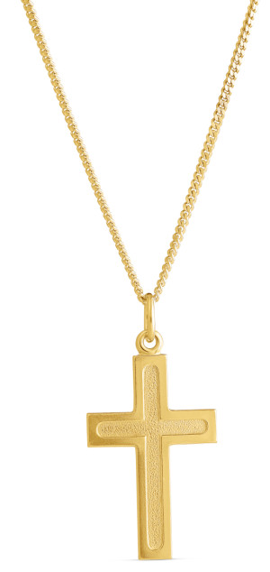 Top Gold hopeinen risti kullattu 5256781500 1x Kirk, 1x Pink, 1xSin