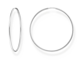 Thomas Sabo Large Hoop isot hopeakorvarenkaat CR729-001-21