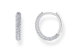 Thomas Sabo Sparkling White korvarenkaat CR730-051-14