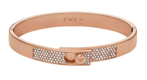 Giorgio Armani Emporio Armani Couples ruusukullanvärinen teräsrannerengas EGS3089221