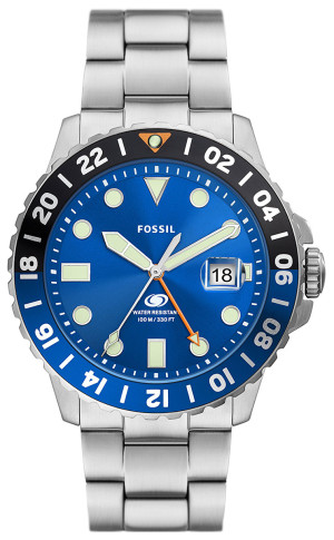 Fossil Blue FS5991 GMT kello