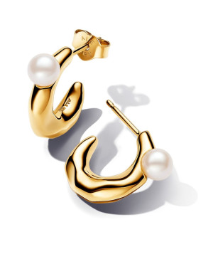 Pandora Essence kullatut helmikorvakorut aalto 263261C01