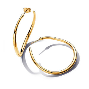 Pandora Essence kullatut kreolikorvakorut 42 mm 263299C00