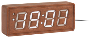 Karlsson Solid Wood Engraved herätyskello KA6024DW