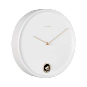 Karlsson seinäkello Esencia Cuckoo white KA6123WH