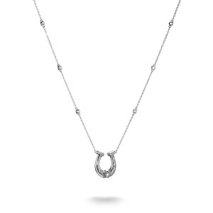 Thomas Sabo ELYNDRA hopeinen hevosenkenkä kaulakoru KE2343-643-14-L50V