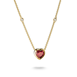 Thomas Sabo ELYNDRA kullattu sydänkaulakoru KE2365-414-10-L50V