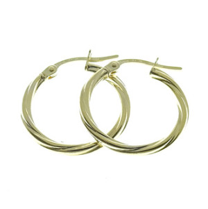 Muut Kultaiset rengaskorvakorut saranoilla 18 mm KR4-2